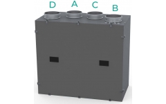 Приточно-вытяжная установка AEROSVET ECOSTAR 1000 EC XV