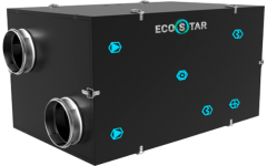Приточно-вытяжная установка AEROSVET ECOSTAR 500 EC XV
